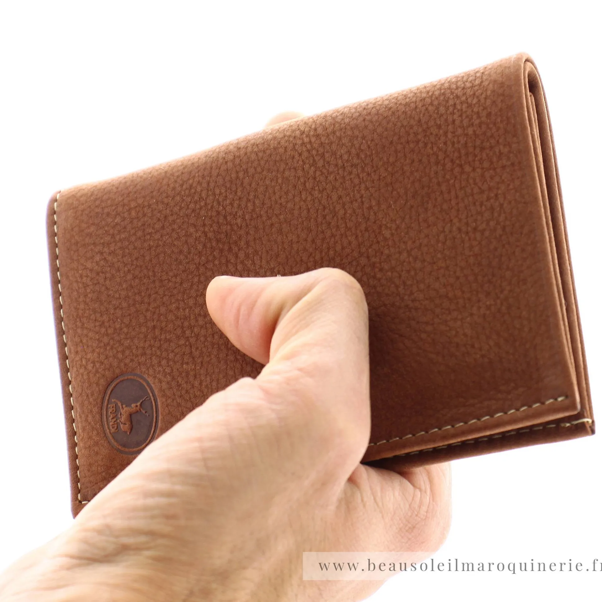 Frandi Portefeuille junior homme en cuir Nubuck*Femme/Homme Portefeuilles Homme|Portefeuilles Femme