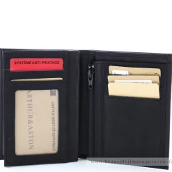 Arthur Aston Portefeuille Louis 2 volets en cuir gras*Homme Portefeuilles Homme