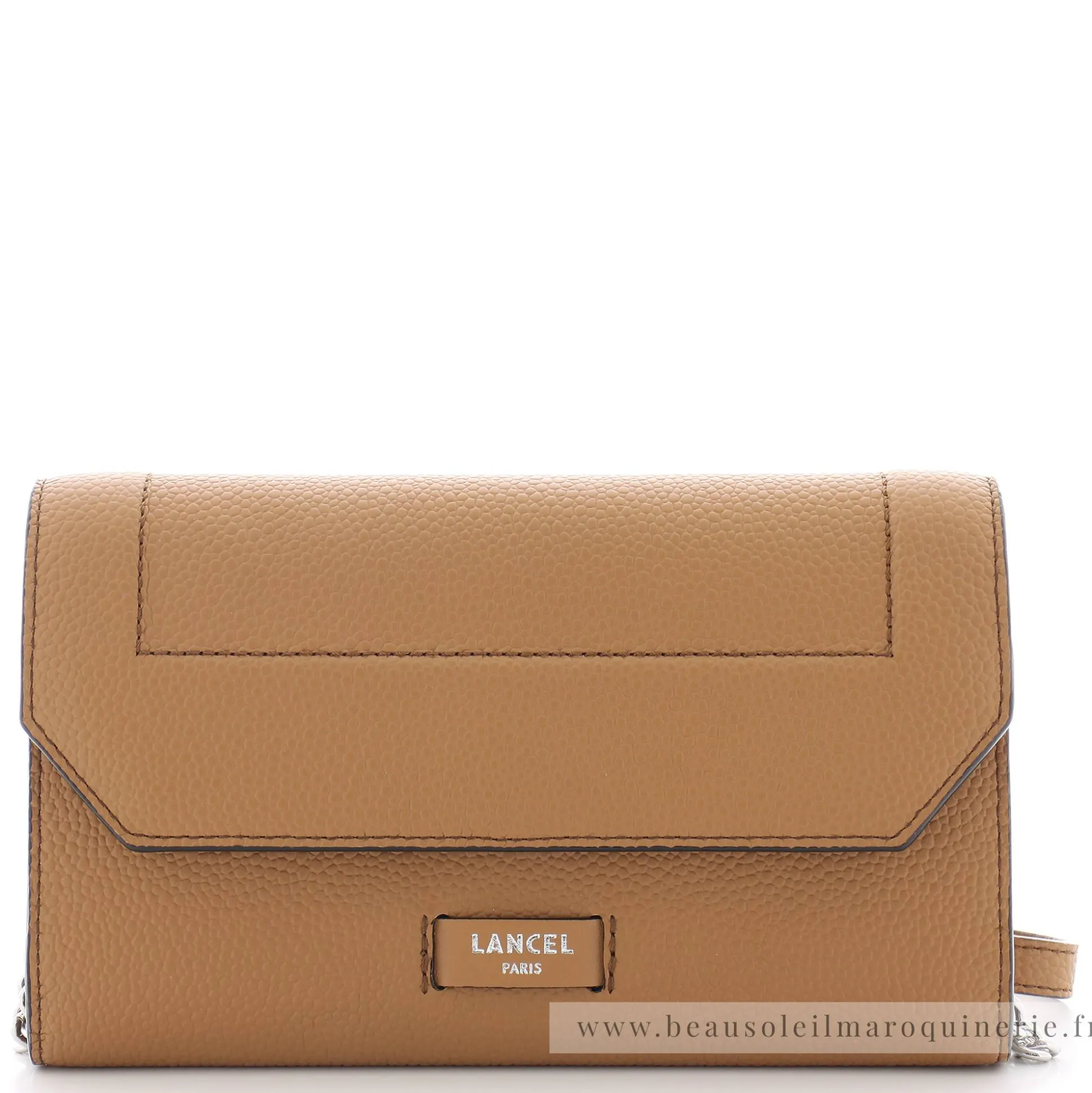 Lancel Portefeuille Ninon cuir graine avec bandouliere*Femme Portefeuilles Femme