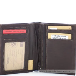 Arthur Aston Portefeuille plie en cuir plonge Pablo*Homme Portefeuilles Homme
