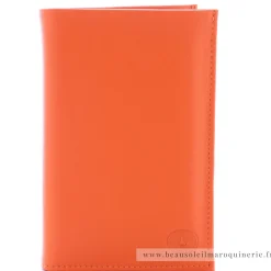 Frandi Portefeuille porte-cartes cuir de vachette*Femme Portefeuilles Femme