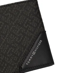 Tommy Hilfiger Portefeuille porte-cartes en cuir TH Monogram*Homme Portefeuilles Homme