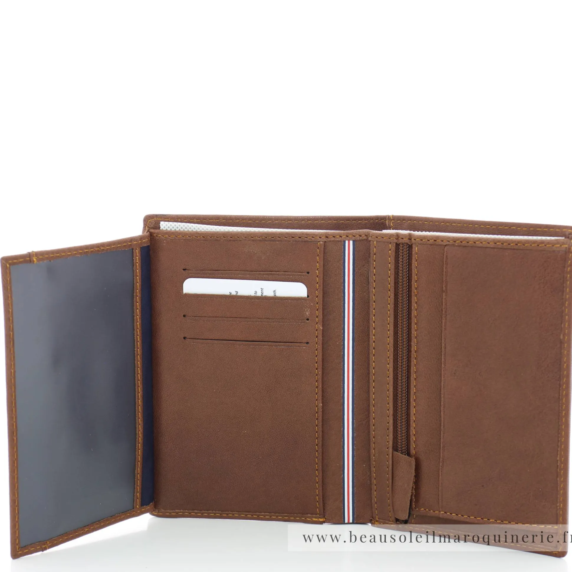 Serge Blanco Portefeuille porte-cartes en cuir Anchorage*Homme Portefeuilles Homme