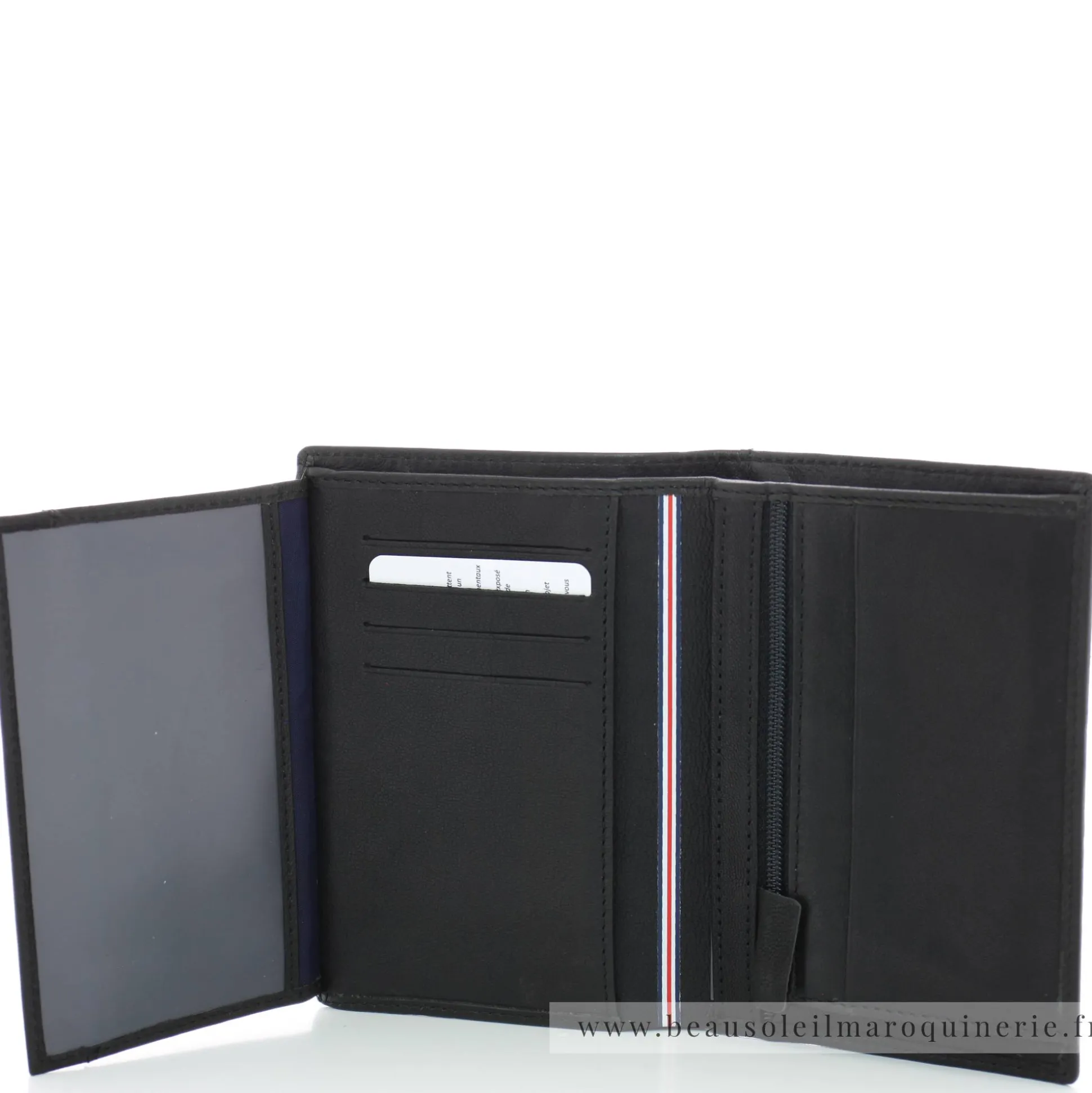 Serge Blanco Portefeuille porte-cartes en cuir Anchorage*Homme Portefeuilles Homme