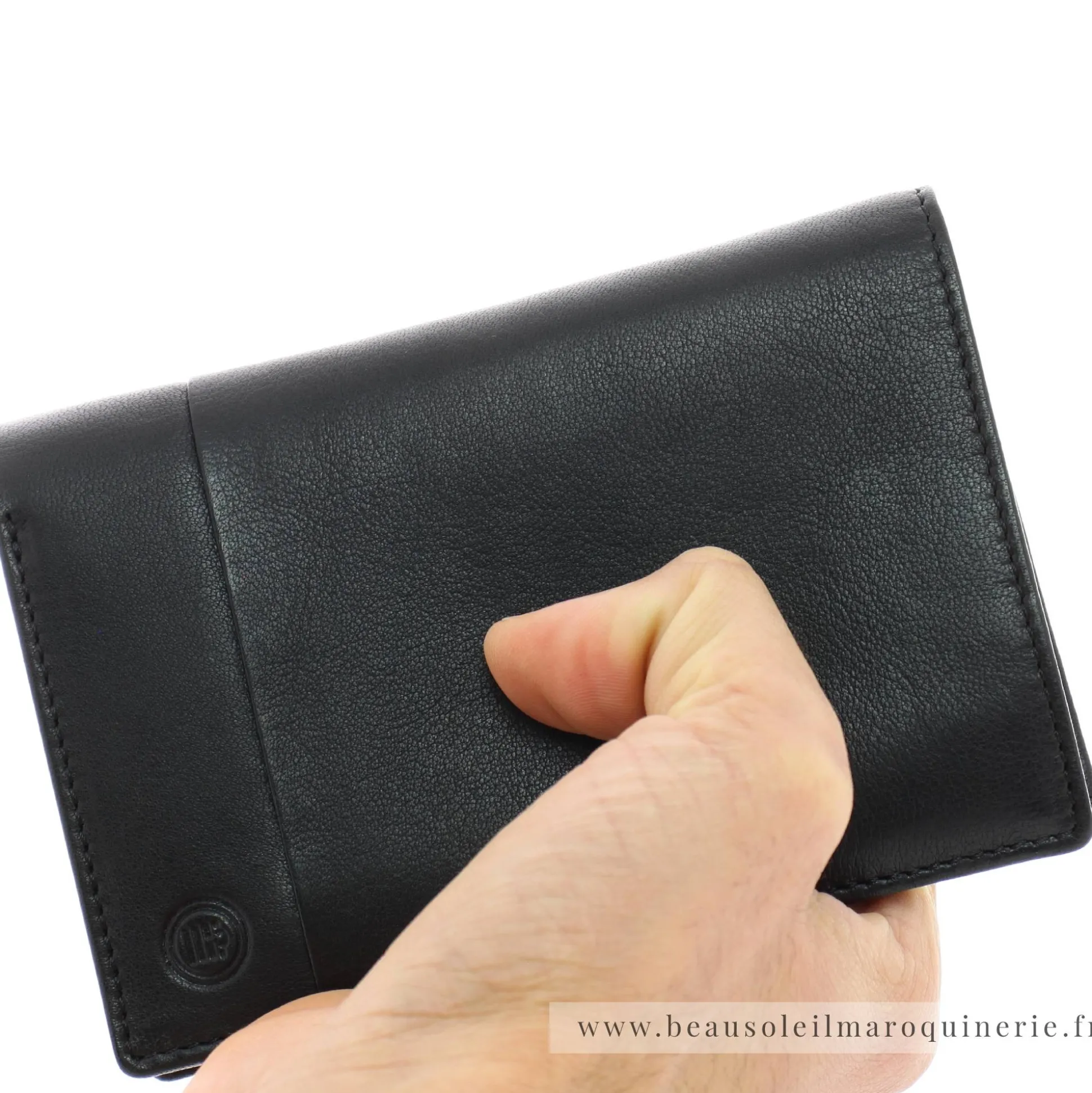 Serge Blanco Portefeuille porte-cartes en cuir Anchorage*Homme Portefeuilles Homme