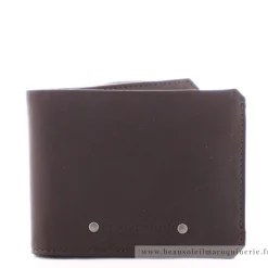 Les Ateliers Foures Portefeuille Ulysse Baroudeur rabat vers le haut*Homme Portefeuilles Homme