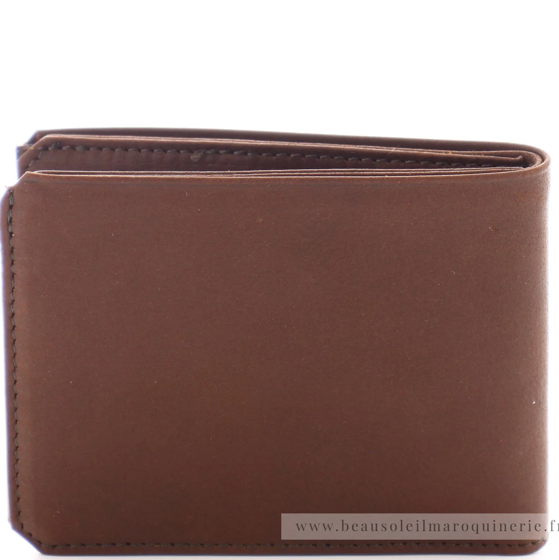 Les Ateliers Foures Portefeuille Ulysse Baroudeur rabat vers le haut*Homme Portefeuilles Homme