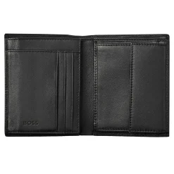 Hugo Boss Portefeuille vertical depliant Iconic en cuir*Homme Portefeuilles Homme