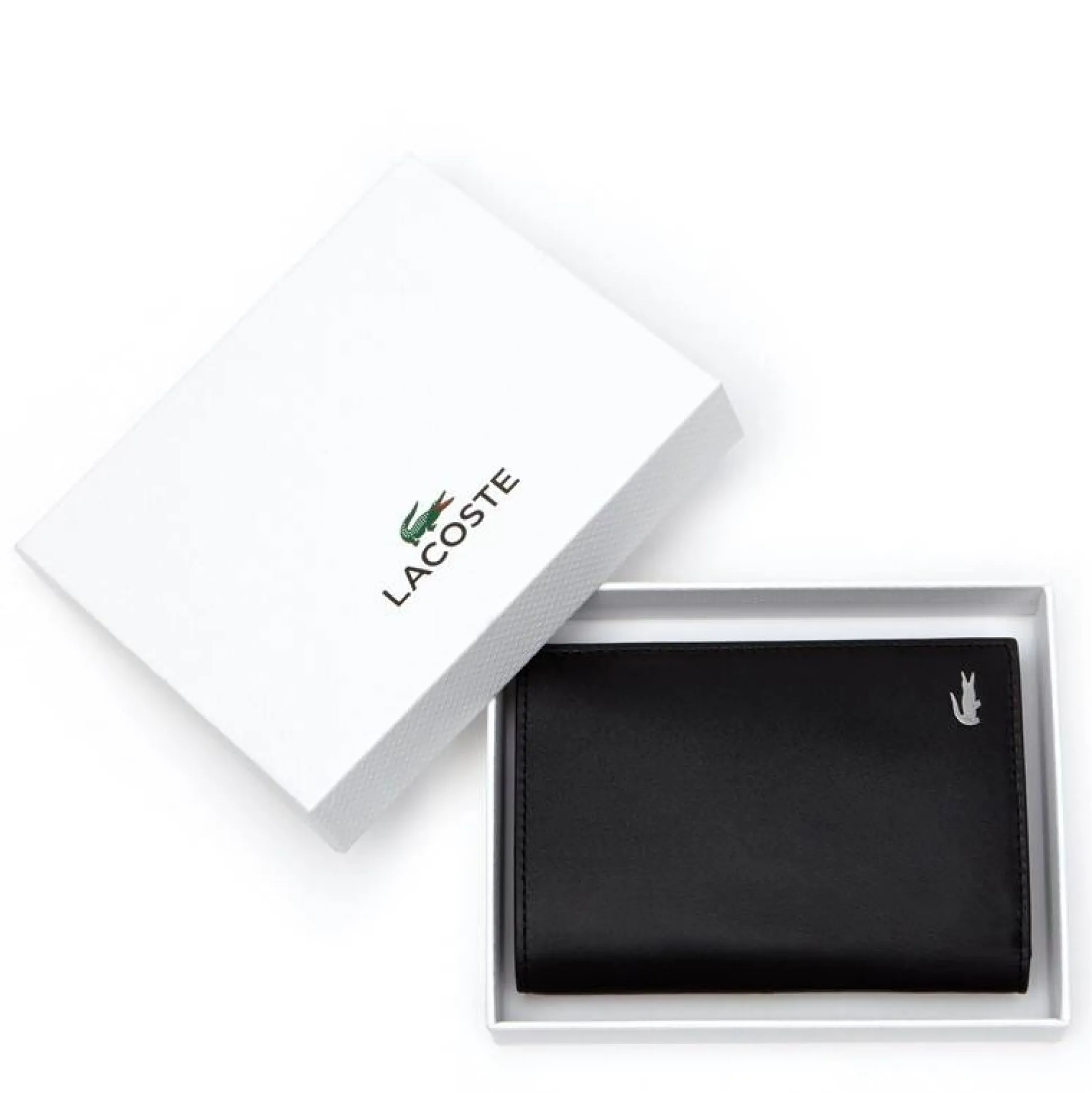 Lacoste Portefeuille vertical en cuir 7 cartes Fitzgerald*Homme Portefeuilles Homme