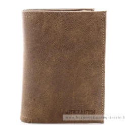 Arthur Aston Portefeuille vintage cuir destroy Cristiano*Homme Portefeuilles Homme