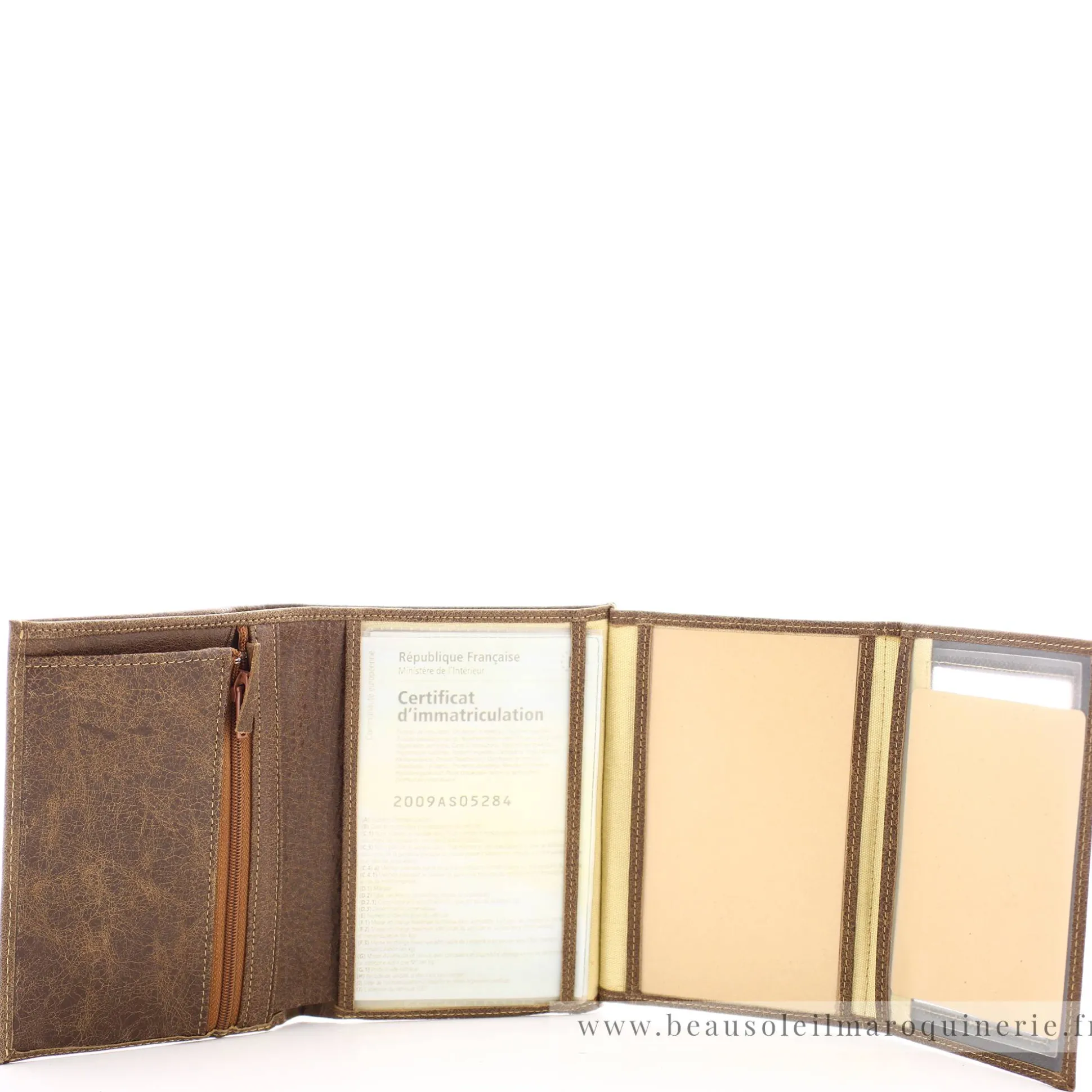 Arthur Aston Portefeuille vintage cuir destroy Cristiano*Homme Portefeuilles Homme