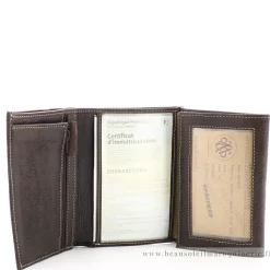 Arthur Aston Portefeuille vintage cuir destroy Cristiano*Homme Portefeuilles Homme