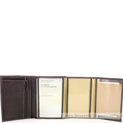 Arthur Aston Portefeuille vintage cuir destroy Cristiano*Homme Portefeuilles Homme