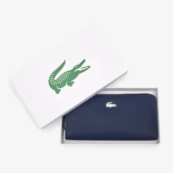 Lacoste Portefeuille zip Daily Lifestyle en toile enduite*Femme Portefeuilles Femme
