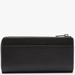 Lacoste Portefeuille zippe Chantaco en cuir*Femme Portefeuilles Femme