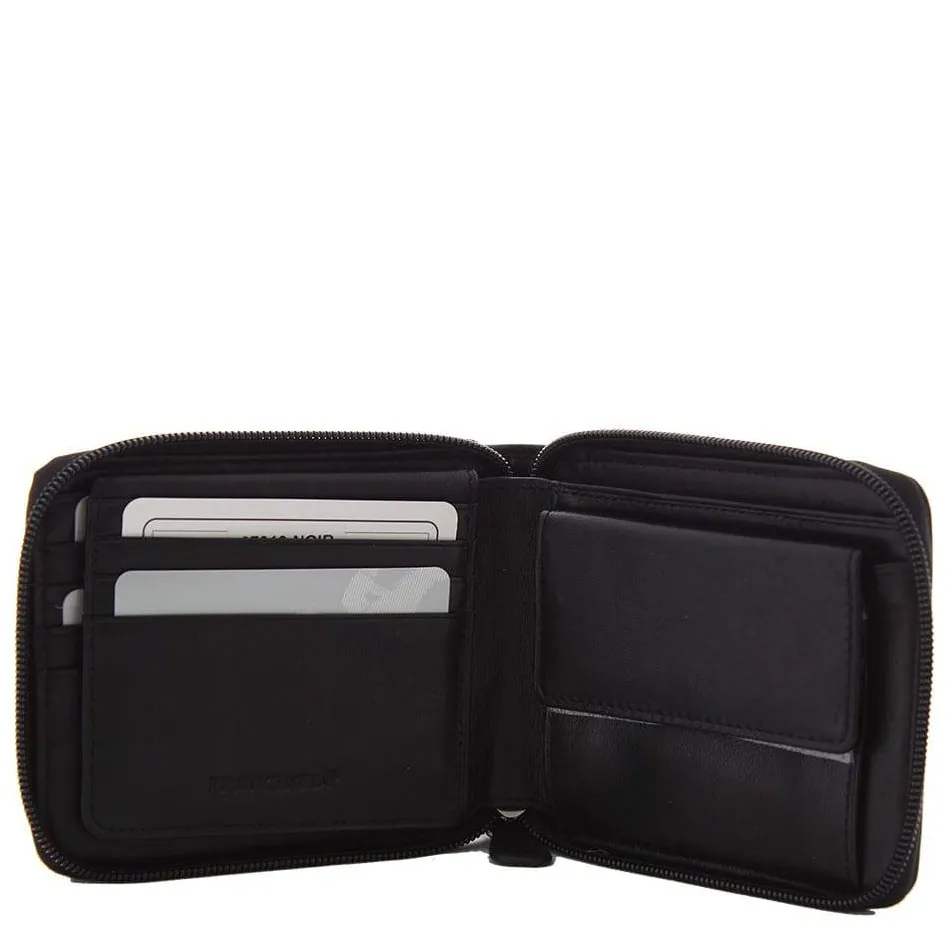 Francinel Portefeuille zippe cuir lisse Venise*Femme Portefeuilles Femme