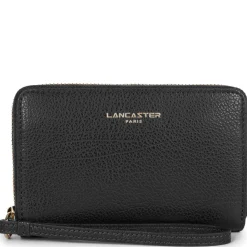 Lancaster Portefeuille zippe Dune en cuir*Femme Portefeuilles Femme