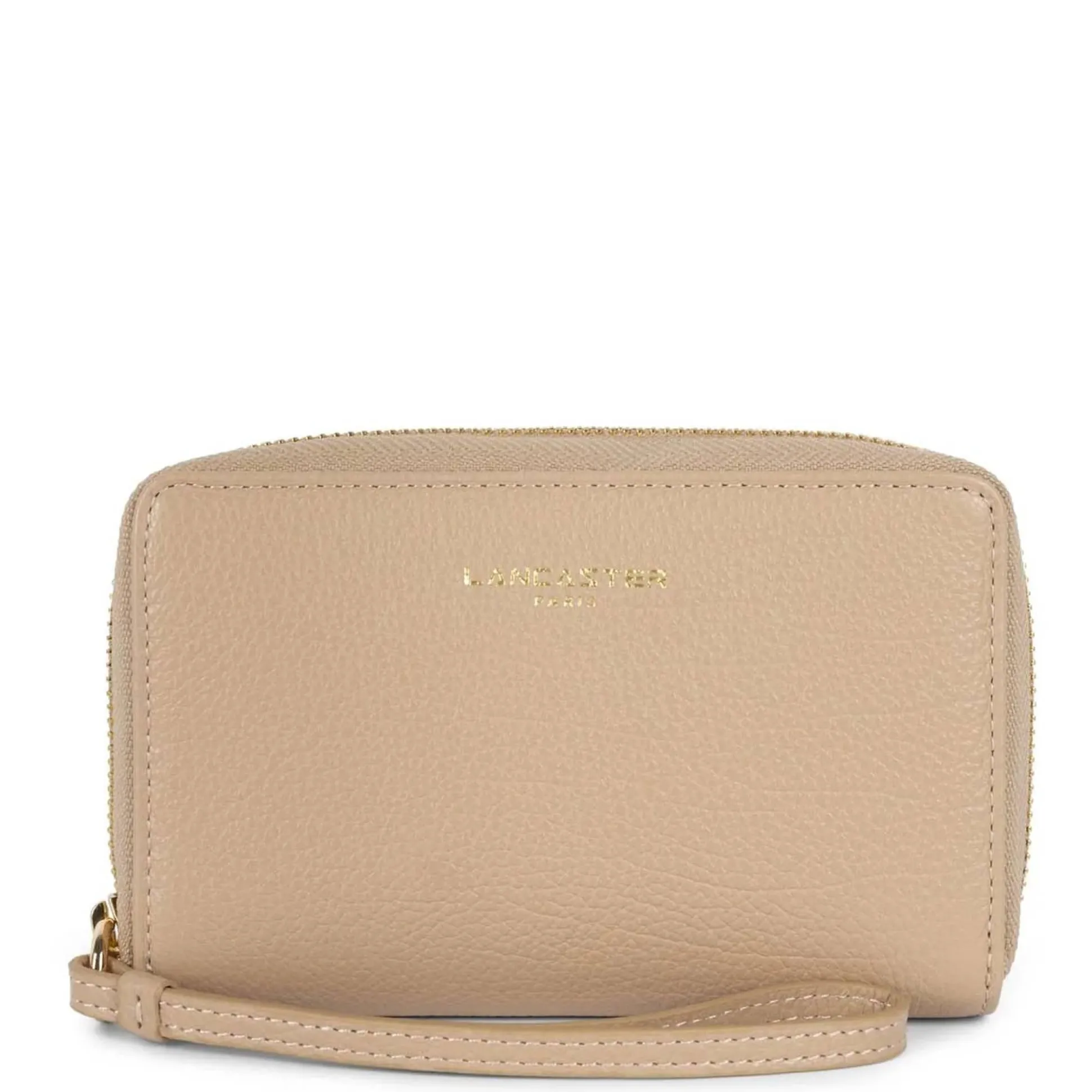 Lancaster Portefeuille zippe Dune en cuir*Femme Portefeuilles Femme