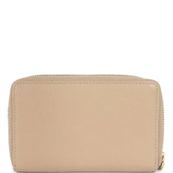 Lancaster Portefeuille zippe Dune en cuir*Femme Portefeuilles Femme