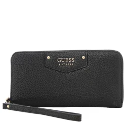 Guess Portefeuille zippe Eco Brenton effet graine*Femme Portefeuilles Femme