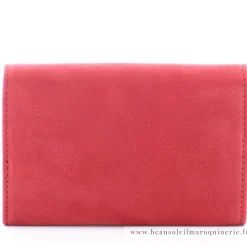 Frandi Porte-monnaie a rabat en cuir Nubuck*Femme Porte-Monnaie Femme