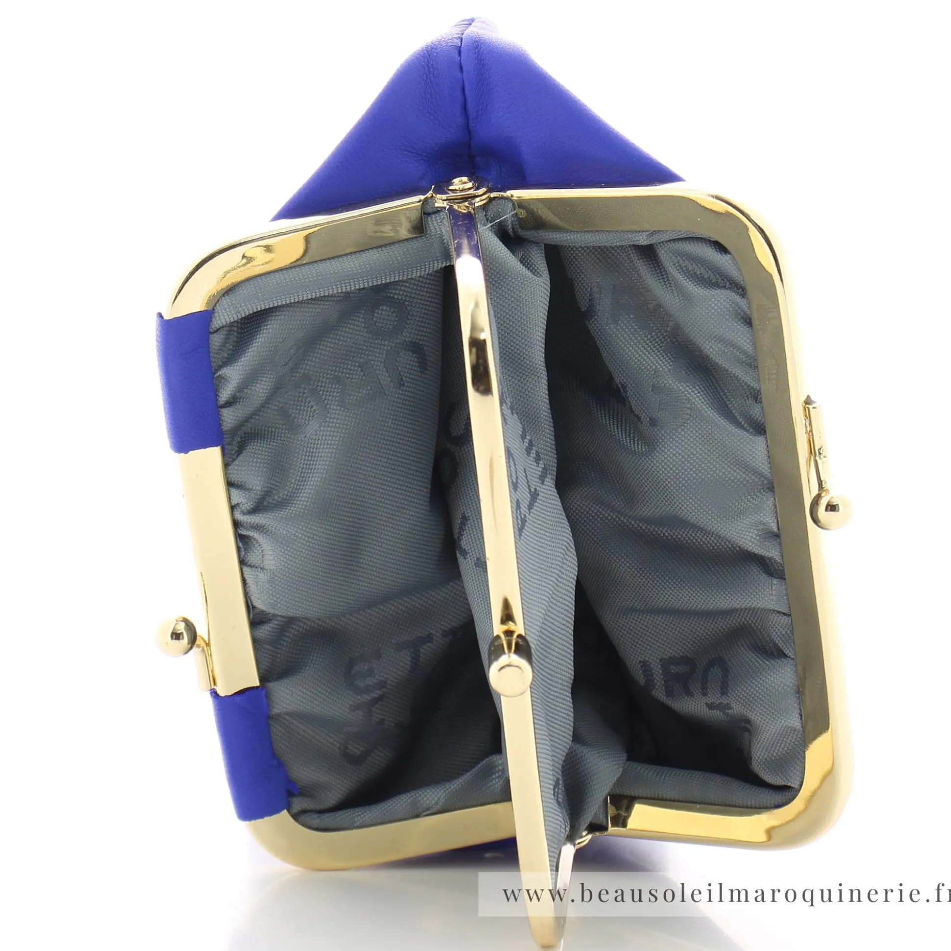Pourchet Porte-monnaie bourse en cuir d'agneau*Femme Porte-Monnaie Femme