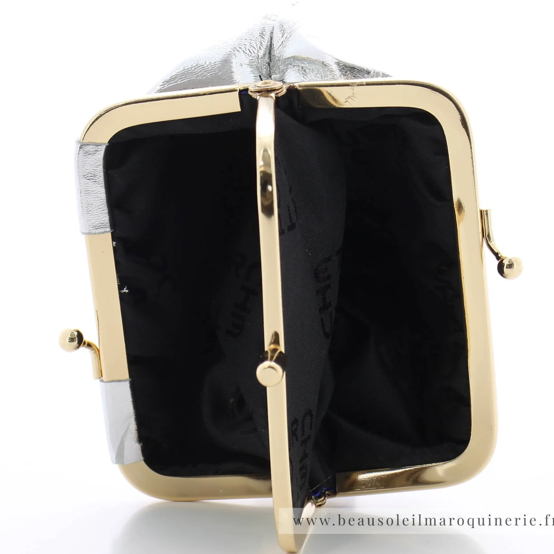 Pourchet Porte-monnaie bourse en cuir d'agneau*Femme Porte-Monnaie Femme