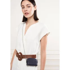 Lancaster Porte-monnaie cuir Foulonne PM avec chainette*Femme Porte-Monnaie Femme