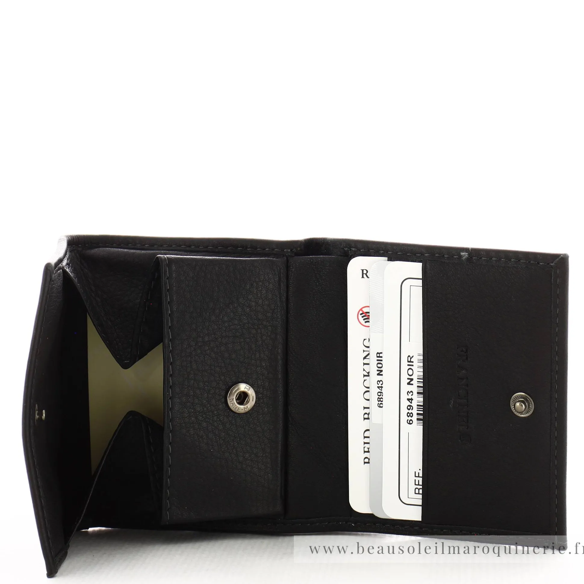Francinel Porte-monnaie cuir homme Pialota a rabat*Homme Porte-Monnaie Homme