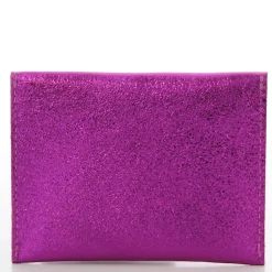 Marlon Firenze Porte-monnaie cuir metallise a clous*Femme Porte-Monnaie Femme