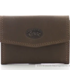 Francinel Porte-monnaie en cuir a rabat Bilbao*Homme Porte-Monnaie Homme