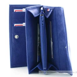 Frandi Porte-monnaie enveloppe en cuir Nubuck*Femme Porte-Monnaie Femme