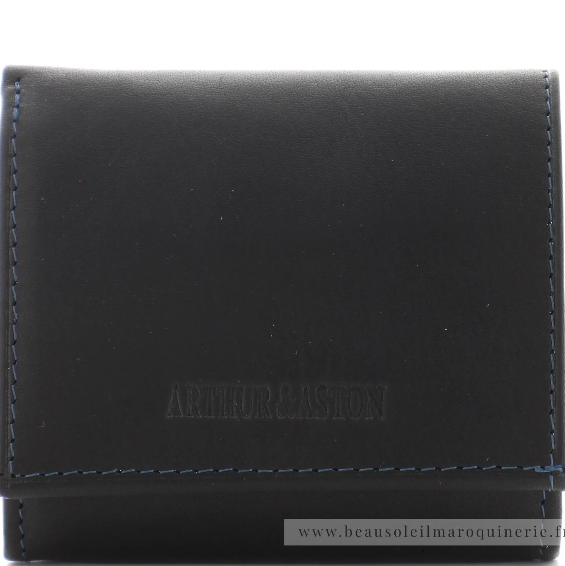 Arthur Aston Porte-monnaie Pablo cuir fermoir pression*Homme Porte-Monnaie Homme