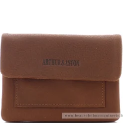 Arthur Aston Porte-monnaie plat rabat cuir Oscar*Homme Porte-Monnaie Homme