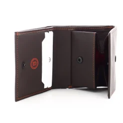 Serge Blanco Porte-monnaie Wyoming en cuir 3 volets*Homme Porte-Monnaie Homme