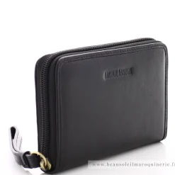 Arthur Aston Porte-monnaie zippe Edith en cuir*Femme Porte-Monnaie Femme
