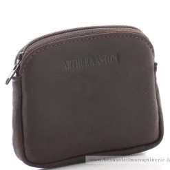 Arthur Aston Porte-monnaie zippe Grace en cuir*Homme Porte-Monnaie Homme