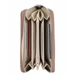Arthur Aston Porte-monnaie zippe Joy en cuir*Femme Porte-Monnaie Femme