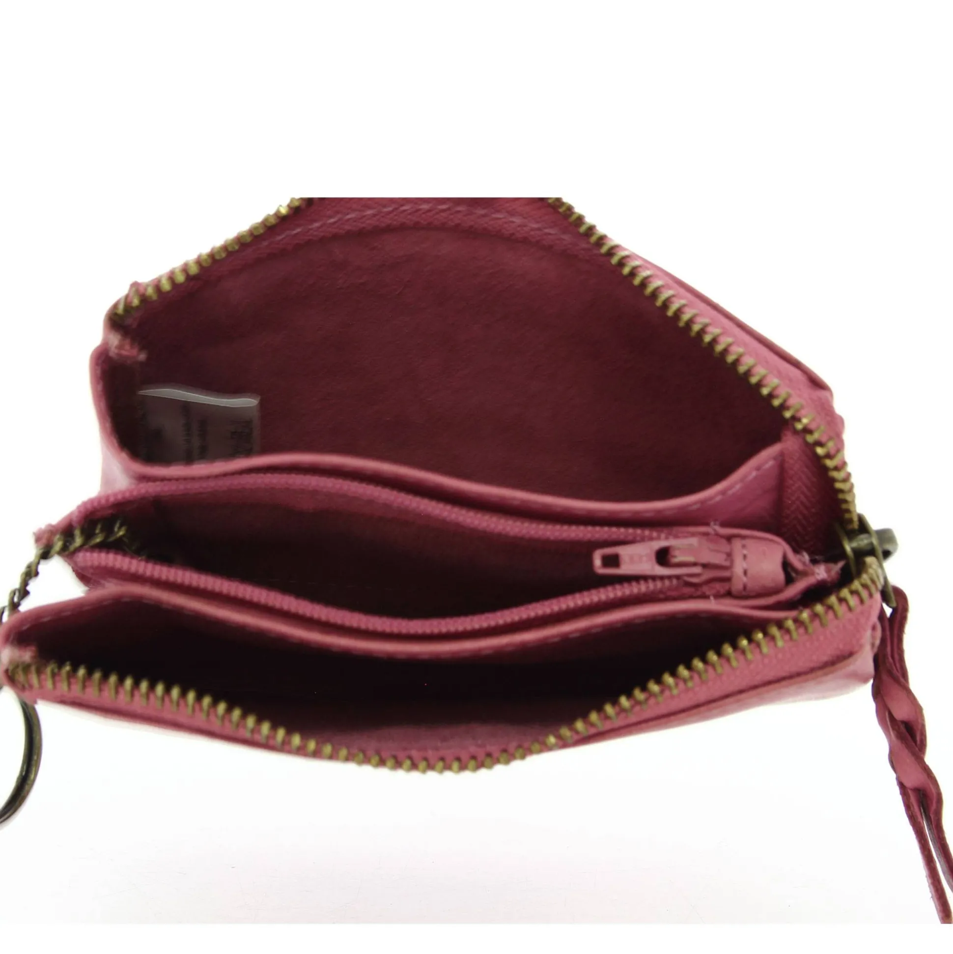 Biba Porte-monnaie zippe Kansas en cuir*Femme Porte-Monnaie Femme