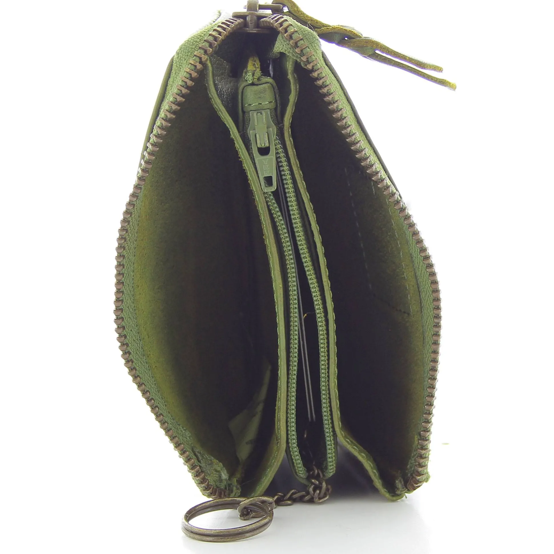 Biba Porte-monnaie zippe Kansas en cuir*Femme Porte-Monnaie Femme