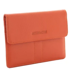 Arthur Aston Porte-papiers Celia en cuir a rabat*Femme Porte-Cartes Femme