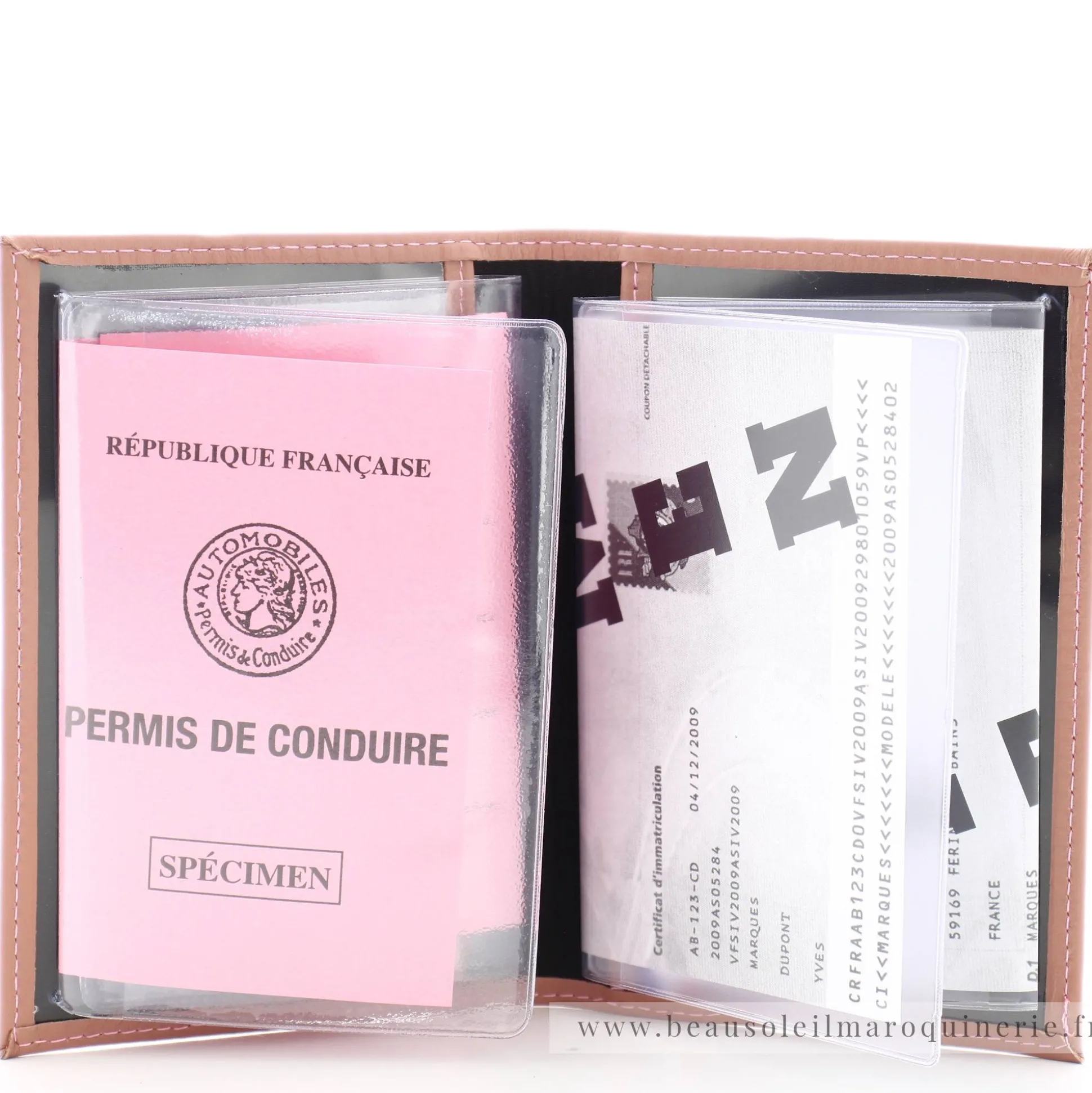 Frandi Porte-papiers Colors avec fenetres transparentes*Femme Porte-Cartes Femme