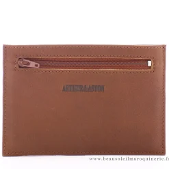 Arthur Aston Porte-papiers plat en cuir Oscar*Homme Porte-Papiers|Porte-Cartes Homme