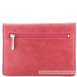 Arthur Aston Porte-papiers rabat cuir huile Isabel*Femme Porte-Cartes Femme