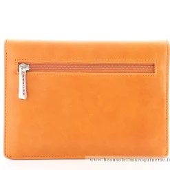 Arthur Aston Porte-papiers rabat cuir huile Isabel*Femme Porte-Cartes Femme