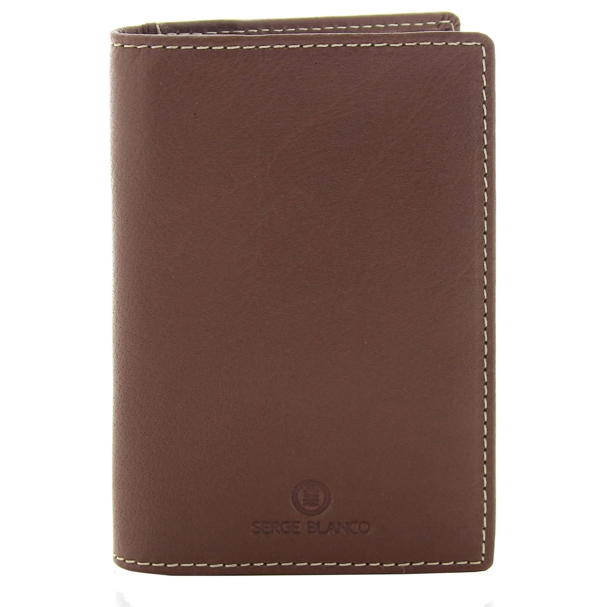 Serge Blanco Porte-passeport Marfa en cuir*Homme Etuis Passeport