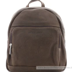 Arthur Aston Sac a dos Cristiano cuir destroy*Homme Sacs À Dos