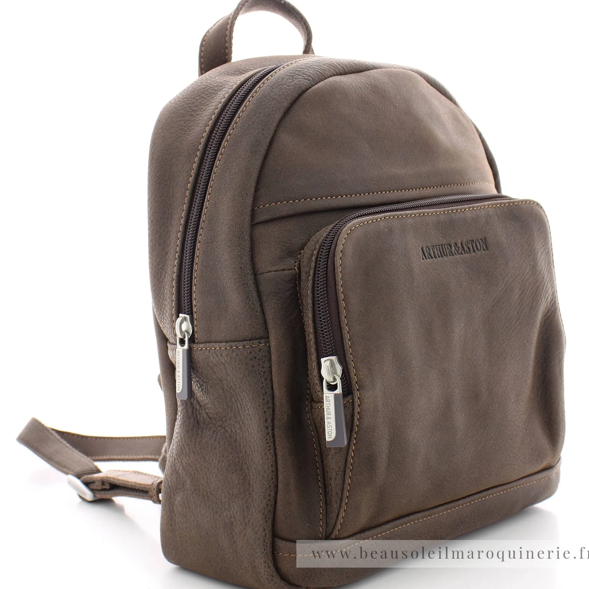 Arthur Aston Sac a dos Cristiano cuir destroy*Homme Sacs À Dos