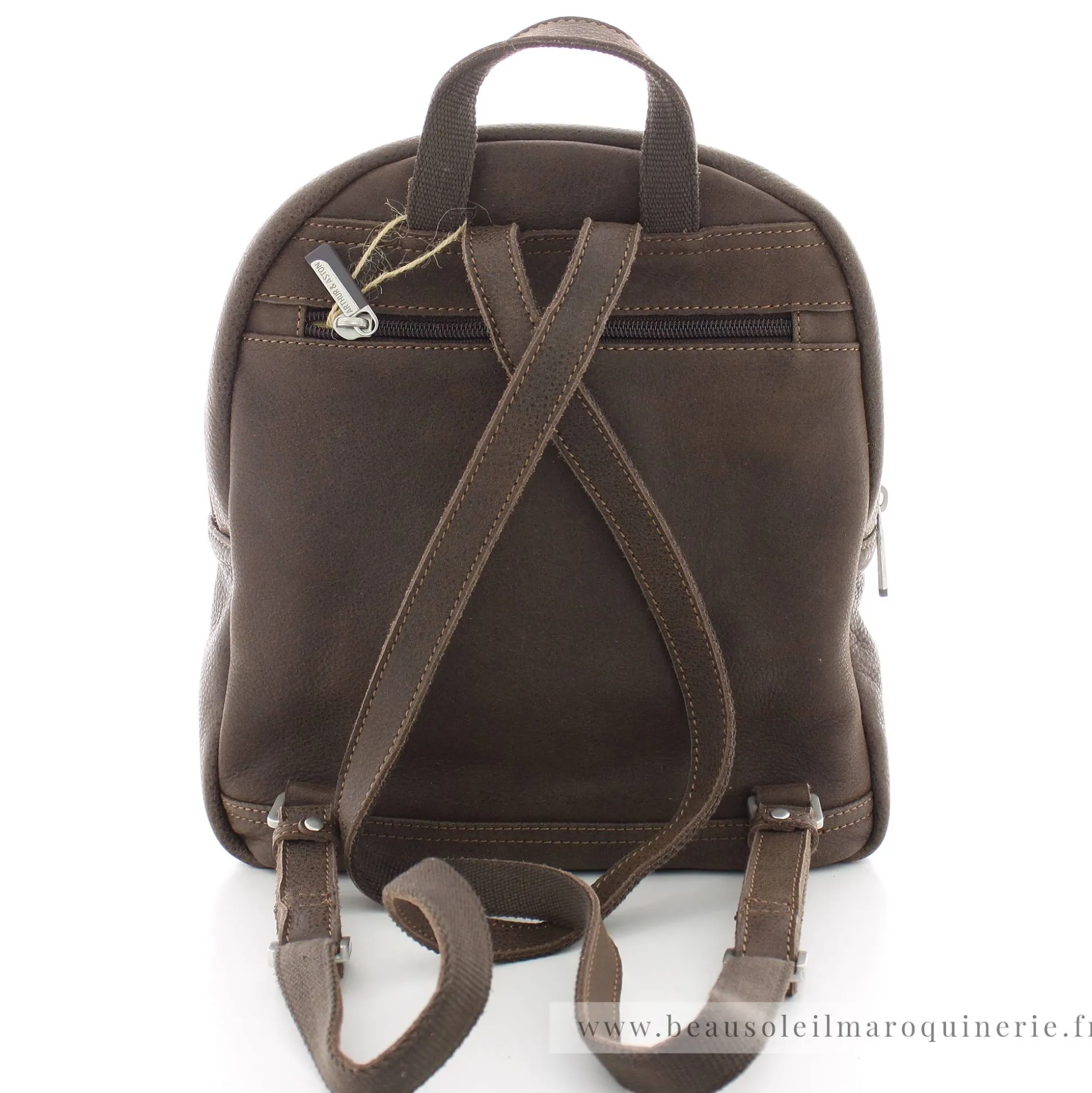 Arthur Aston Sac a dos Cristiano cuir destroy*Homme Sacs À Dos