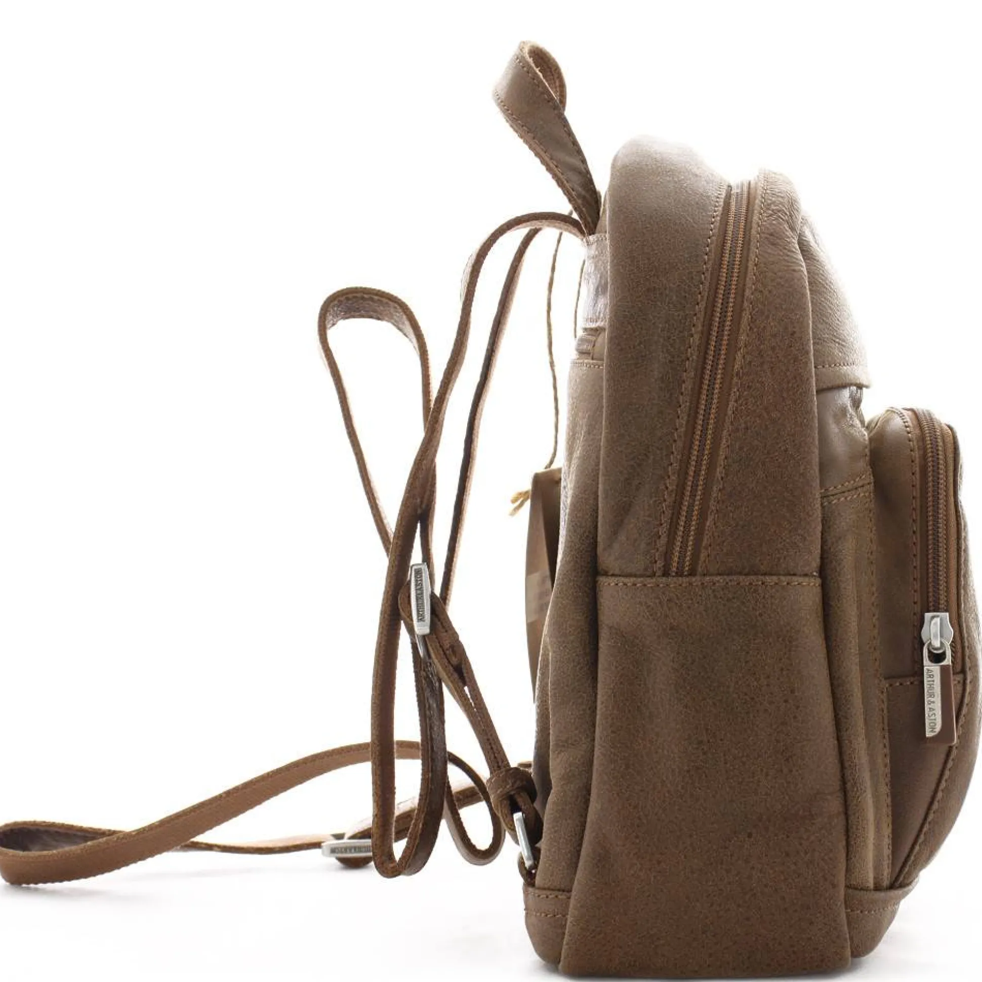 Arthur Aston Sac a dos Cristiano cuir destroy*Homme Sacs À Dos